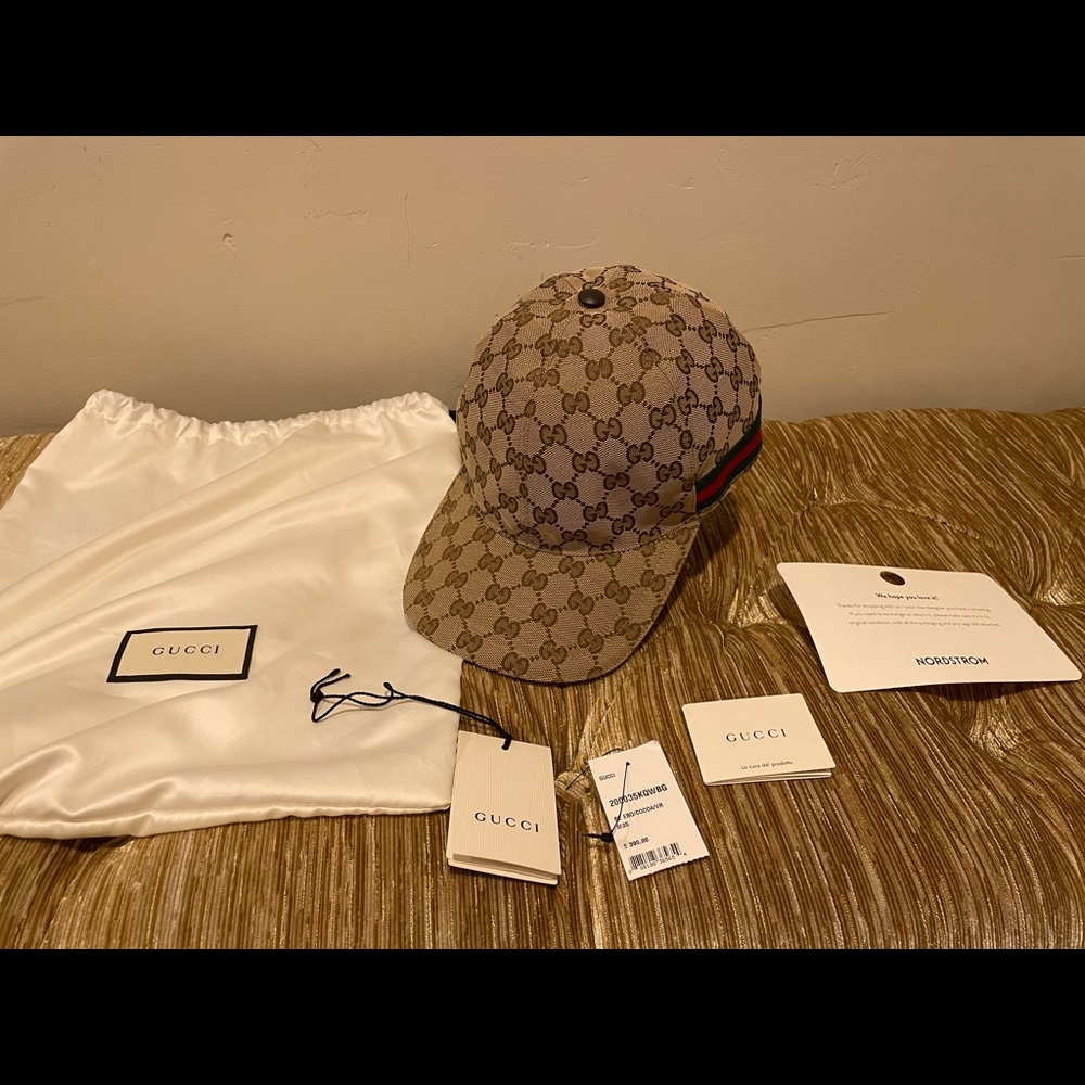Gucci cap - Original GG canvas baseball hat